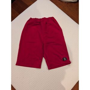 SHEIN Boys Red Shorts – Size 13–14Y – Soft Casual Fit – Street Style